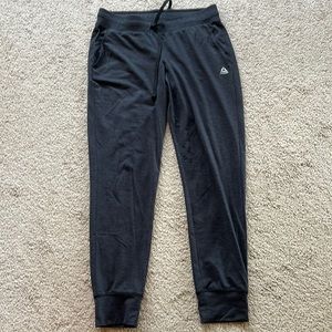 Dark gray Reebok athletic pants